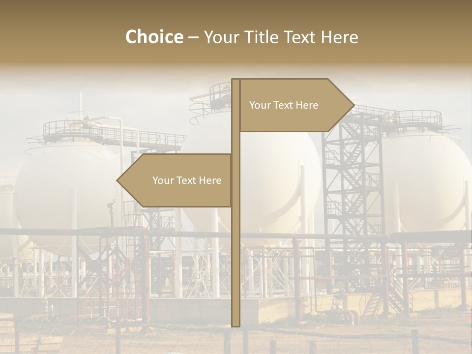 Nature Supply Station PowerPoint Template