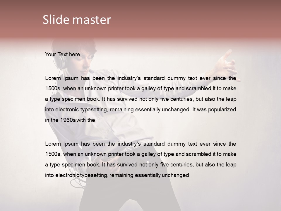 Passion Teen Cable PowerPoint Template