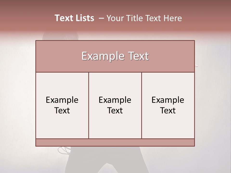 Passion Teen Cable PowerPoint Template