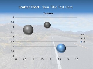 Outdoors Nobody Road PowerPoint Template