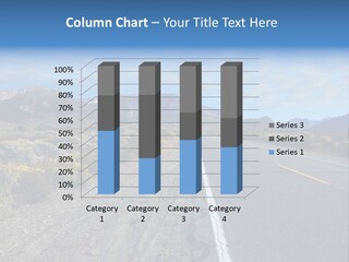 Outdoors Nobody Road PowerPoint Template