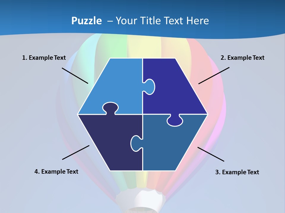 Air Sky Basket PowerPoint Template