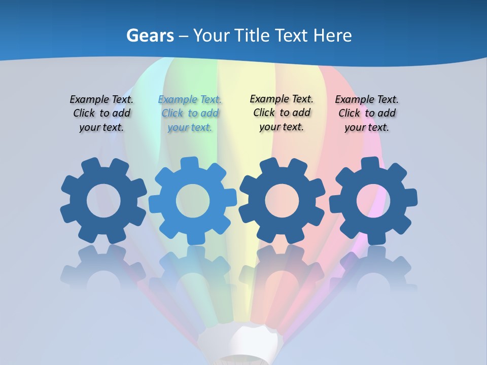 Air Sky Basket PowerPoint Template