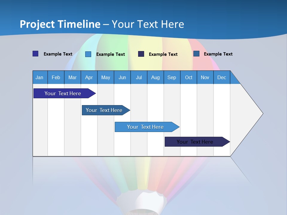 Air Sky Basket PowerPoint Template