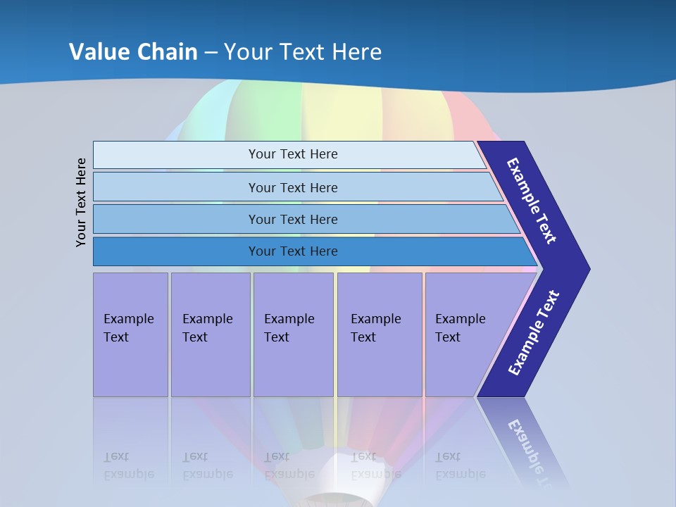 Air Sky Basket PowerPoint Template
