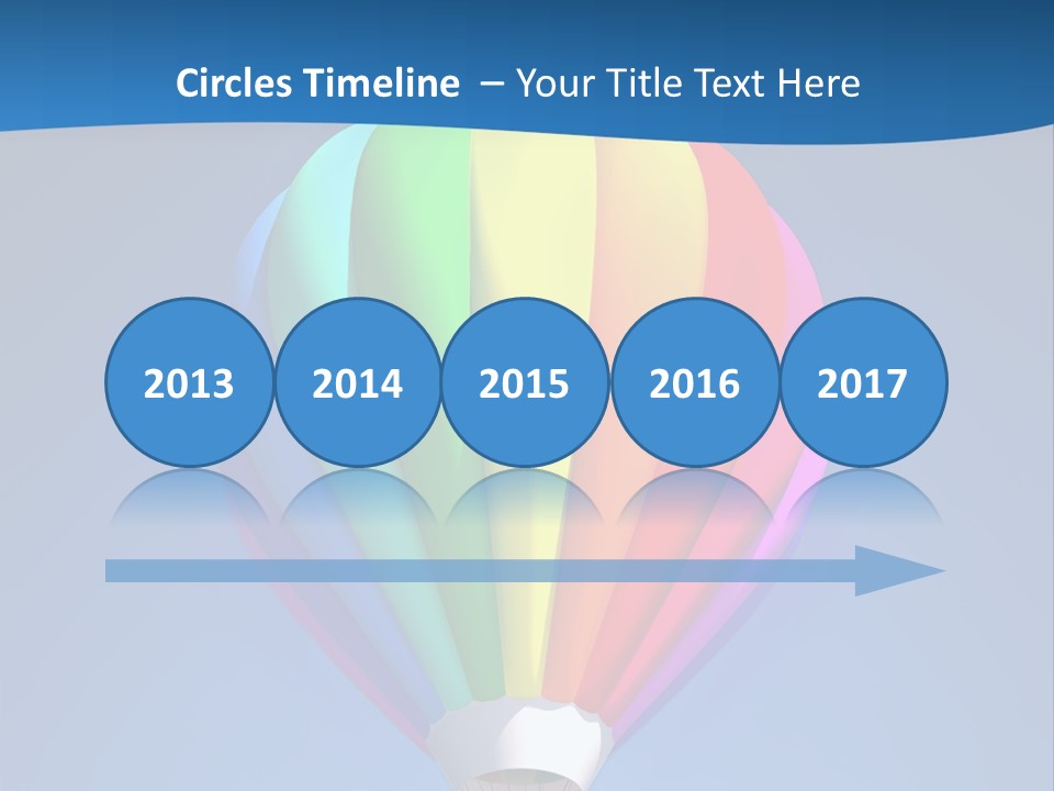 Air Sky Basket PowerPoint Template