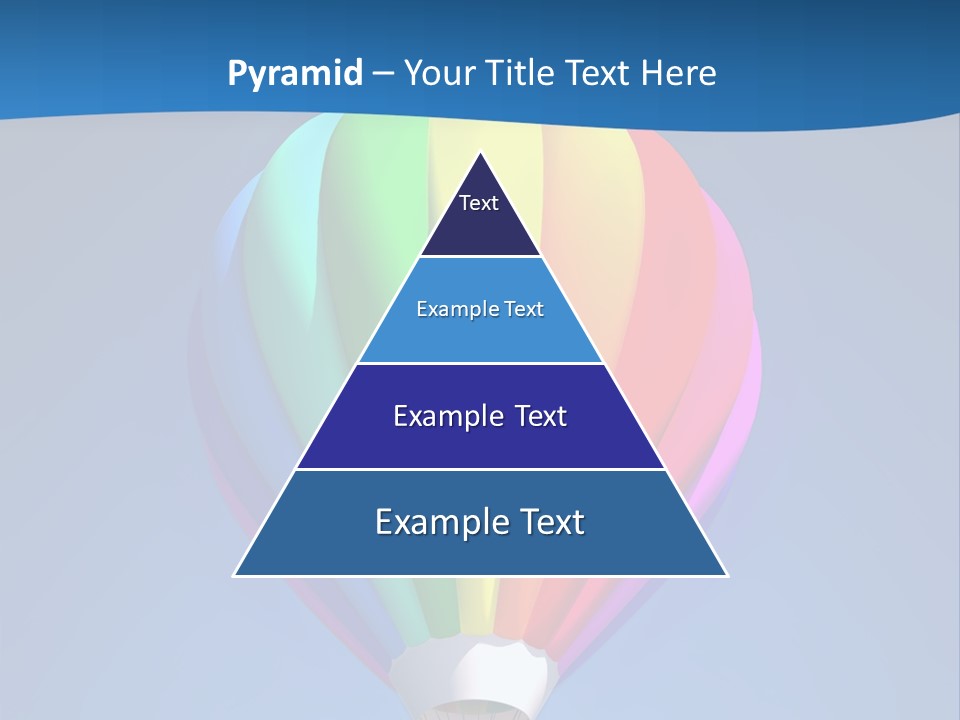 Air Sky Basket PowerPoint Template