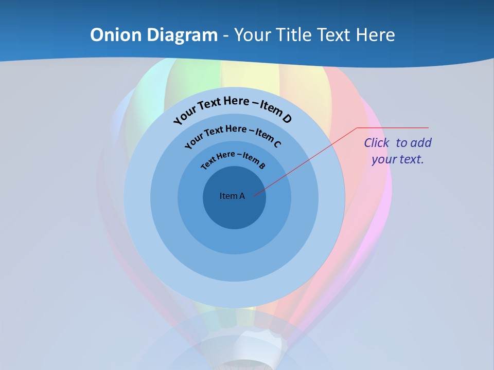 Air Sky Basket PowerPoint Template