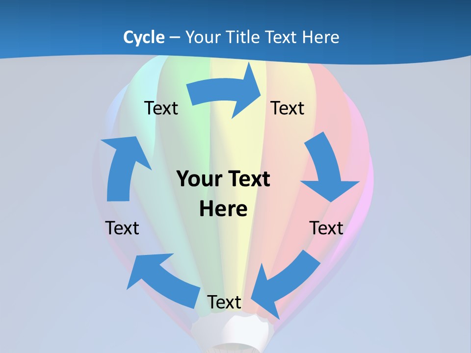 Air Sky Basket PowerPoint Template