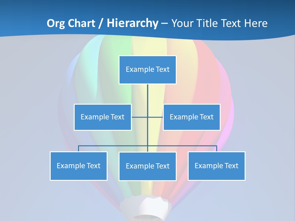 Air Sky Basket PowerPoint Template