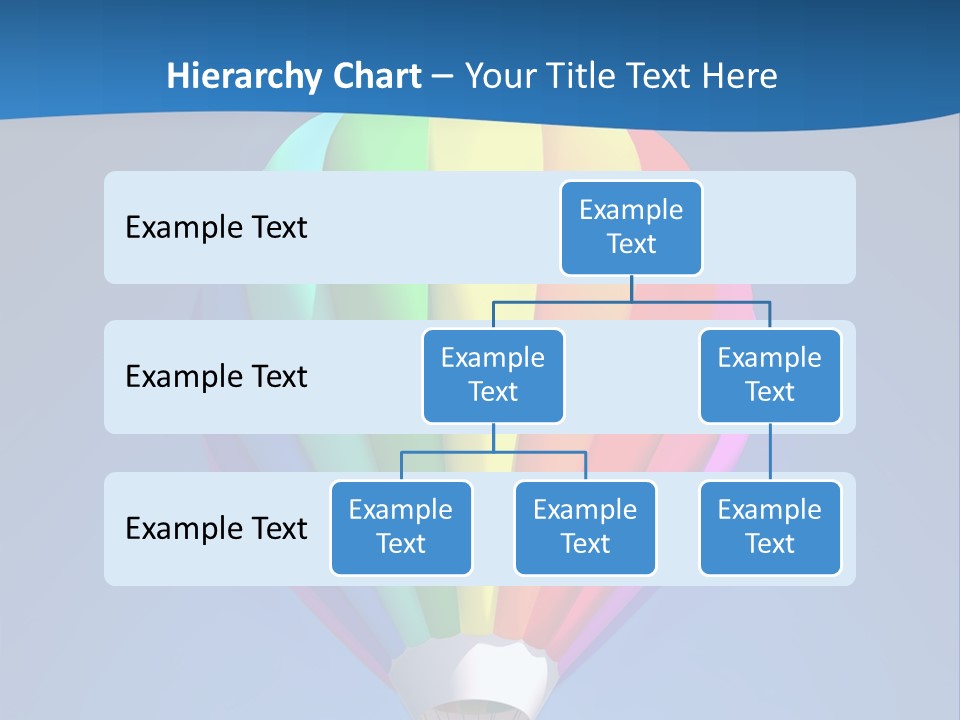 Air Sky Basket PowerPoint Template