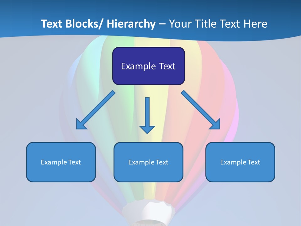 Air Sky Basket PowerPoint Template