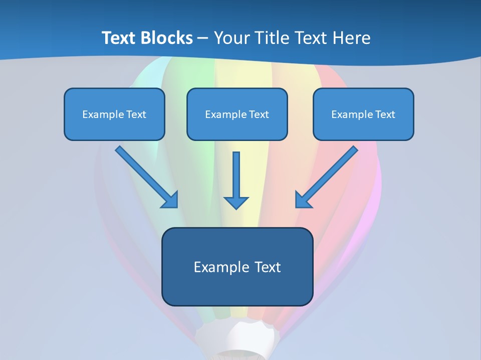 Air Sky Basket PowerPoint Template