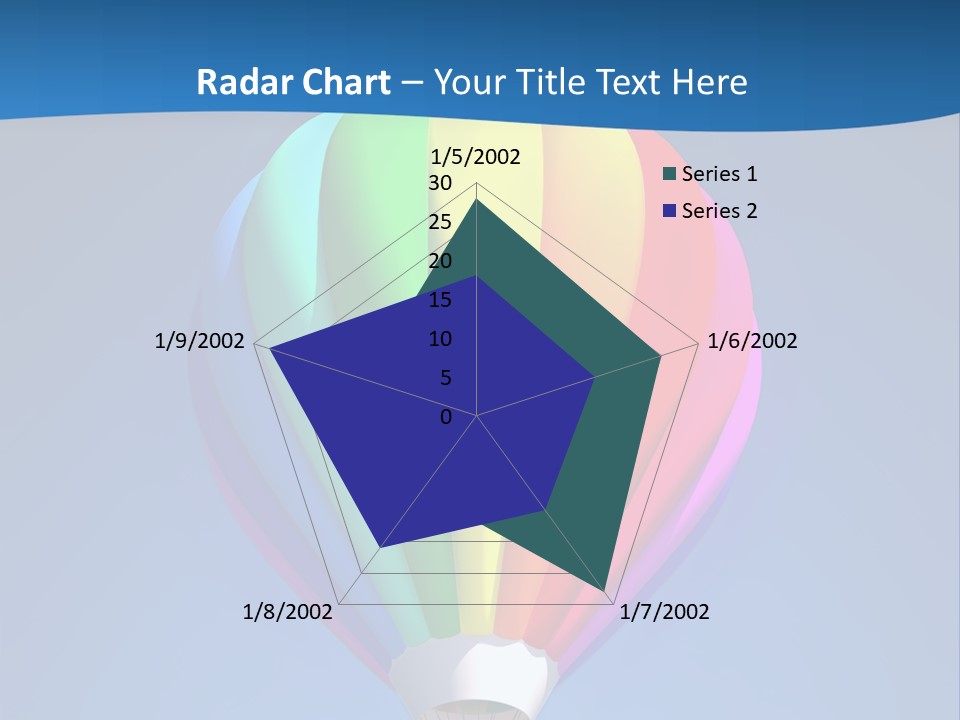 Air Sky Basket PowerPoint Template