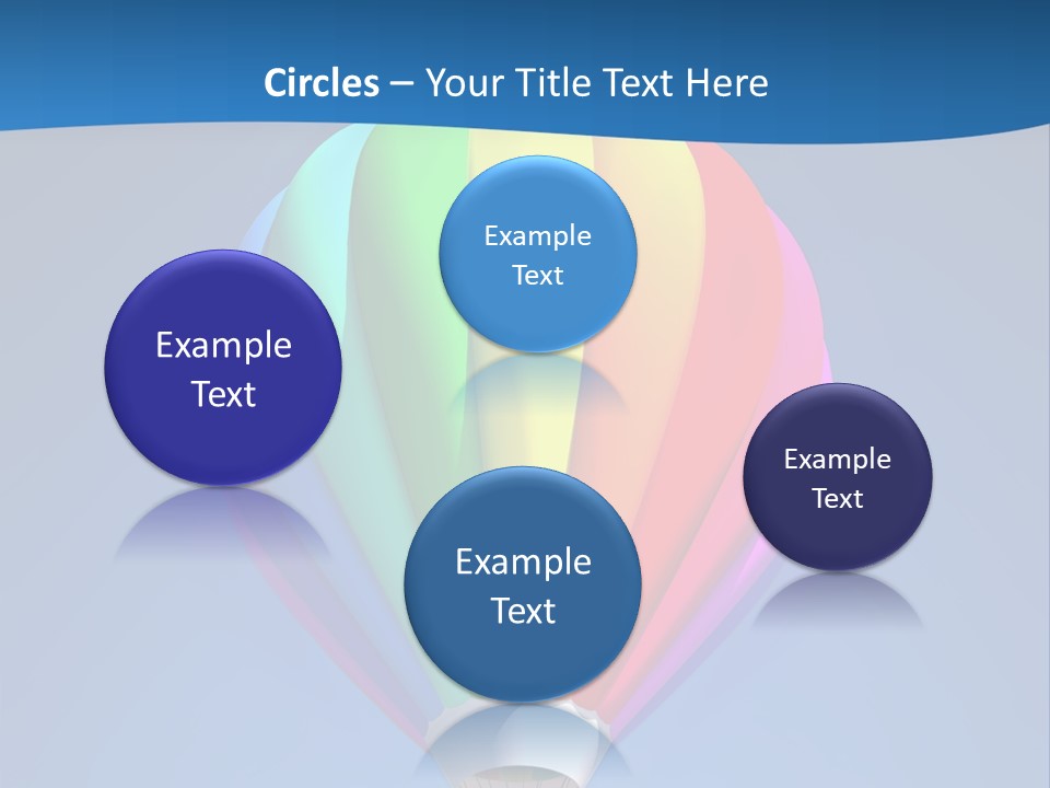 Air Sky Basket PowerPoint Template