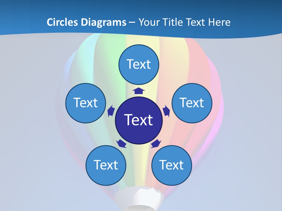 Air Sky Basket PowerPoint Template