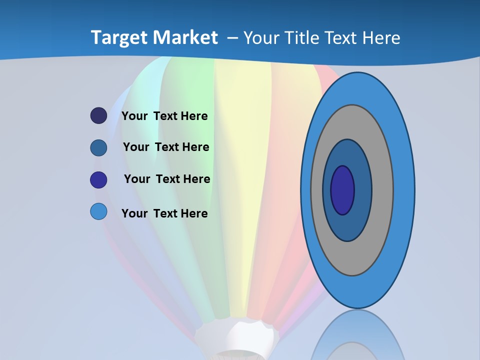 Air Sky Basket PowerPoint Template