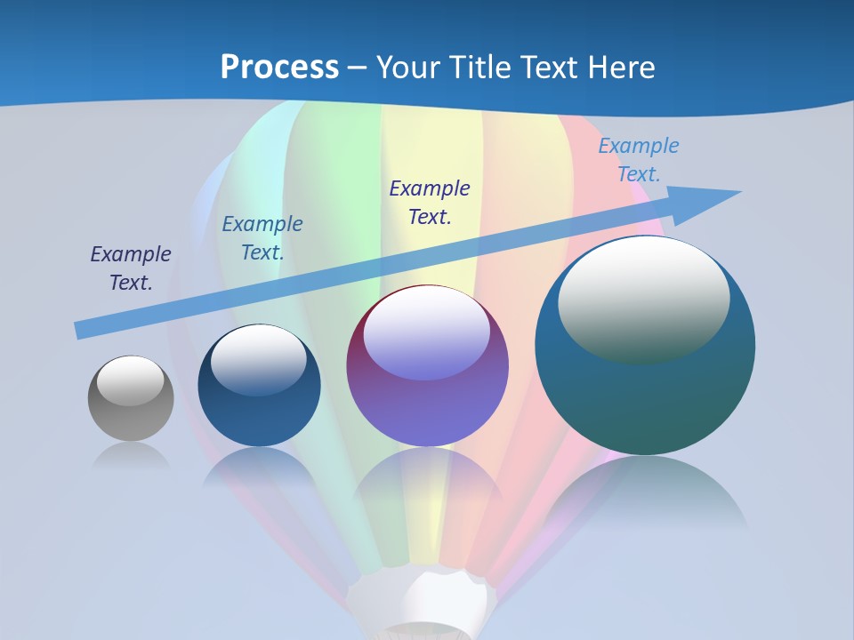 Air Sky Basket PowerPoint Template