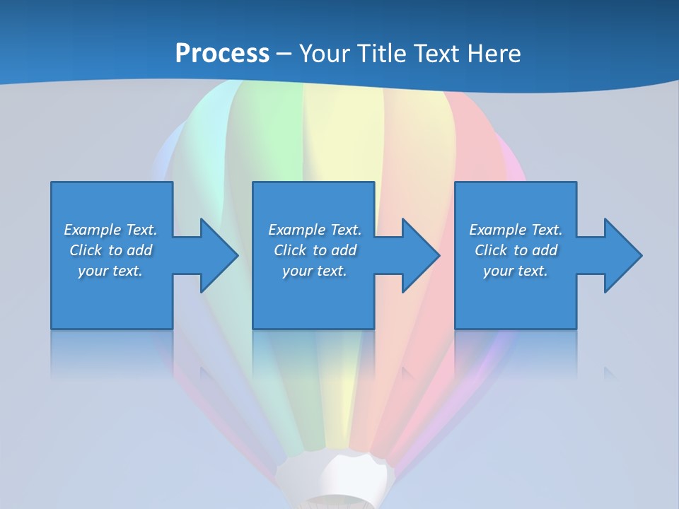 Air Sky Basket PowerPoint Template