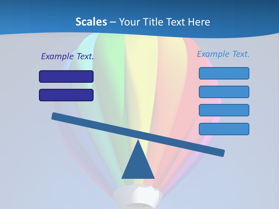 Air Sky Basket PowerPoint Template