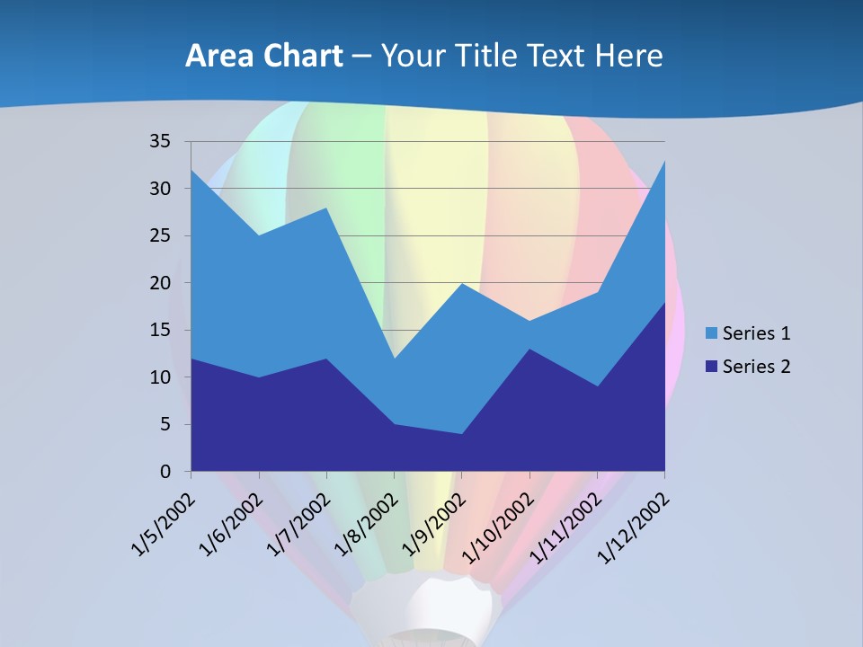 Air Sky Basket PowerPoint Template