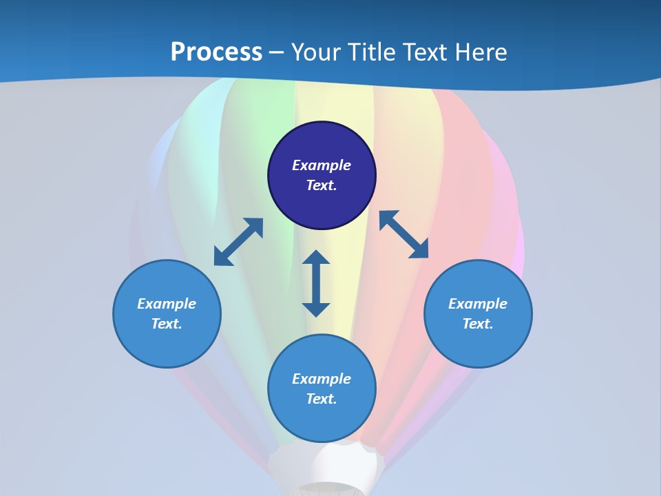 Air Sky Basket PowerPoint Template