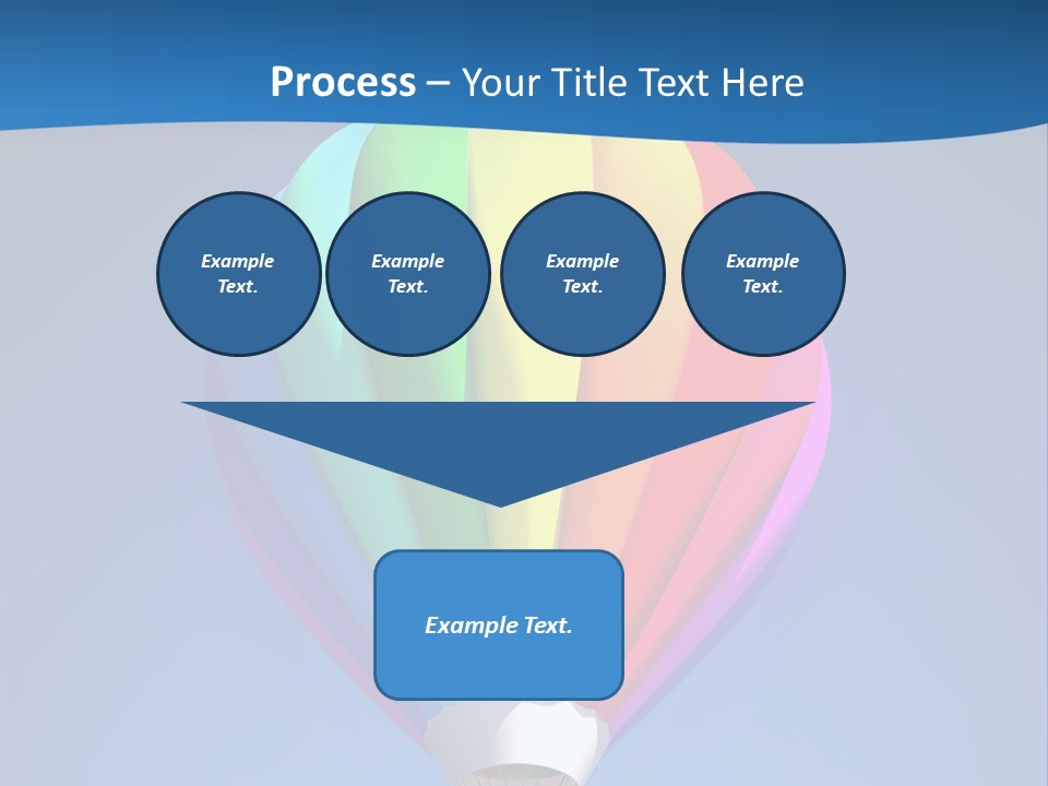 Air Sky Basket PowerPoint Template