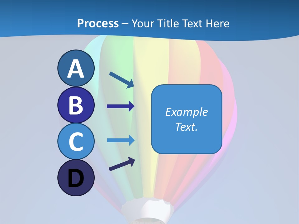 Air Sky Basket PowerPoint Template