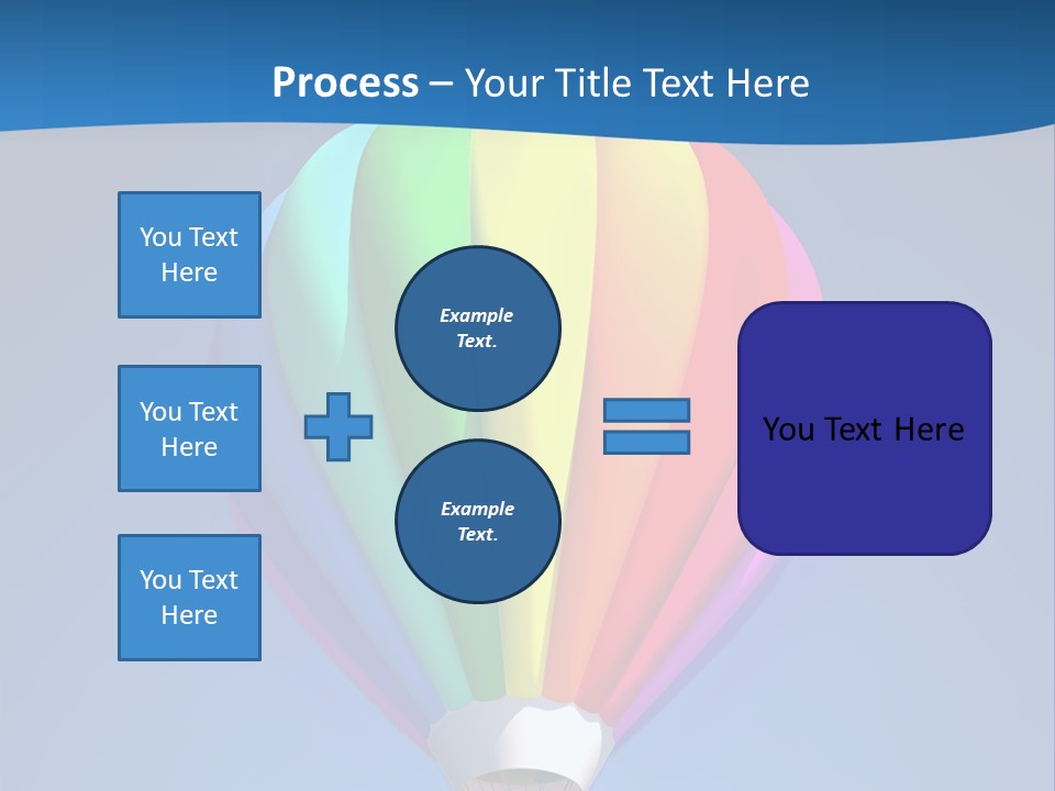 Air Sky Basket PowerPoint Template