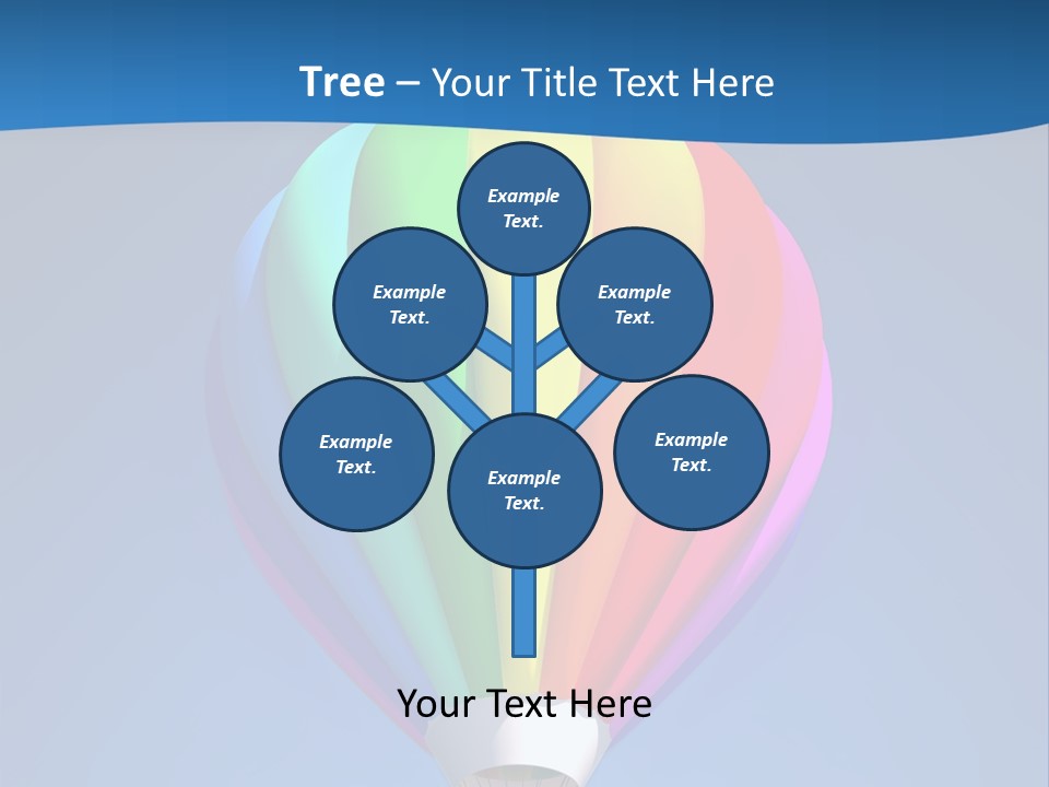 Air Sky Basket PowerPoint Template