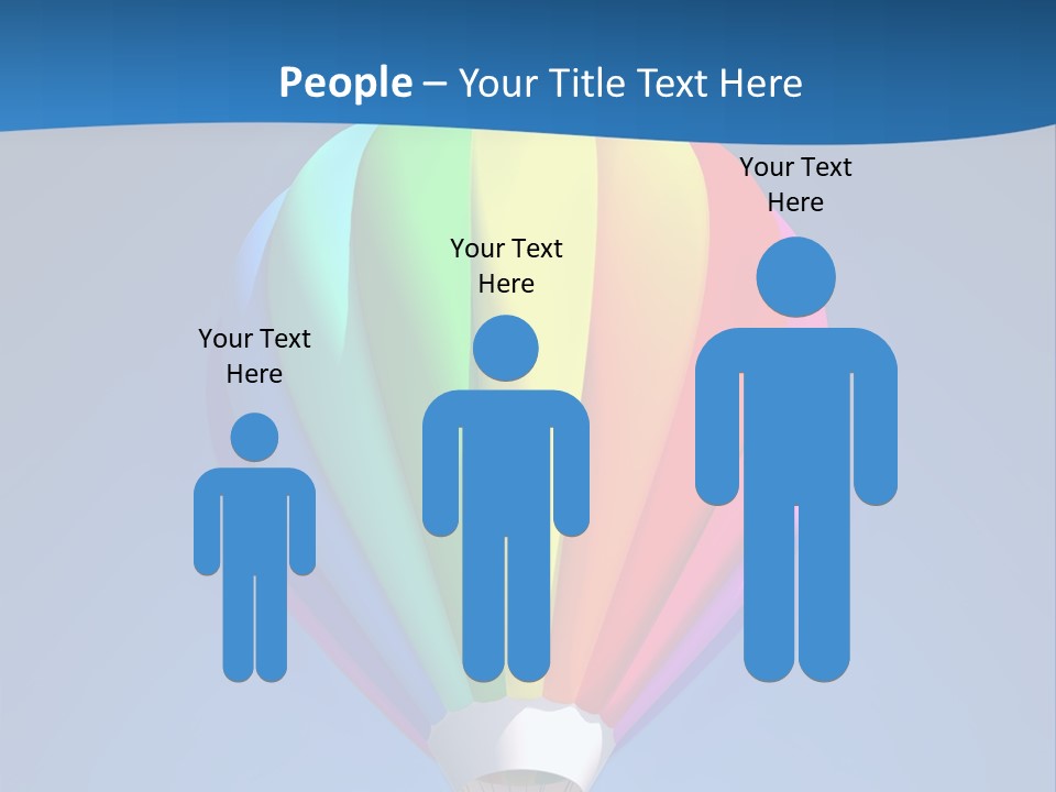 Air Sky Basket PowerPoint Template