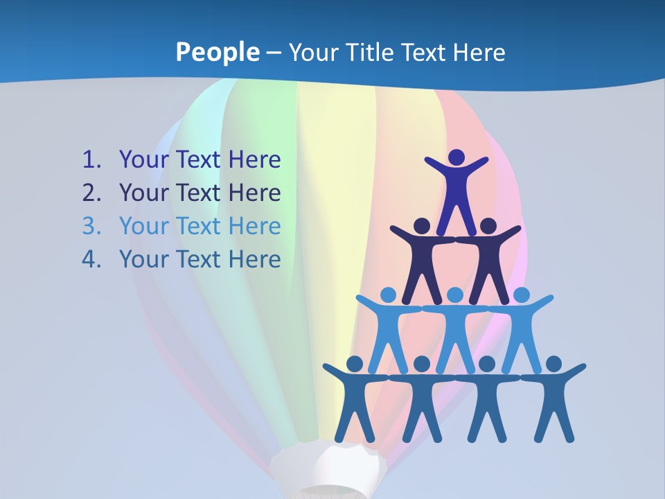 Air Sky Basket PowerPoint Template