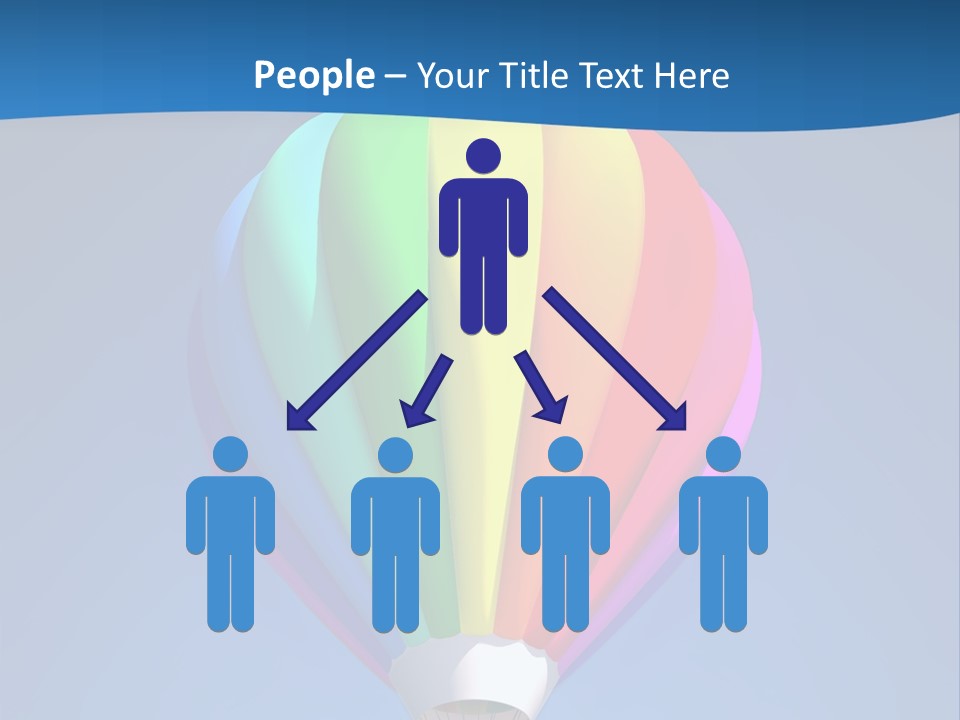 Air Sky Basket PowerPoint Template