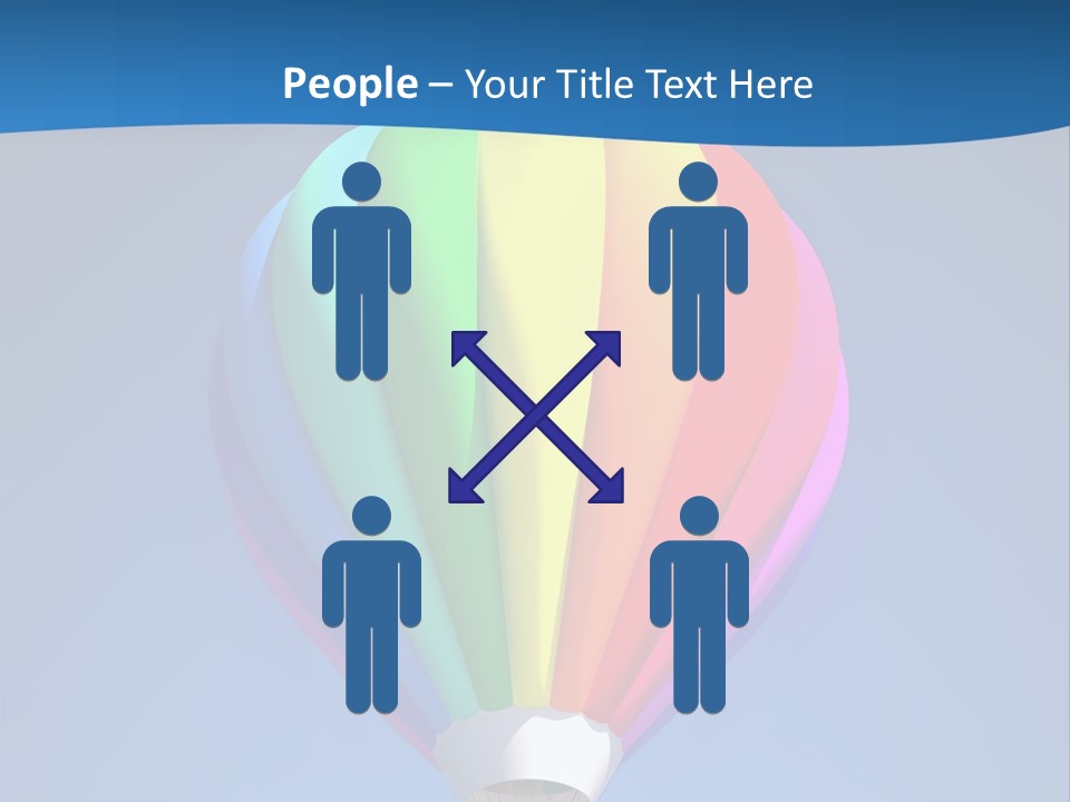 Air Sky Basket PowerPoint Template