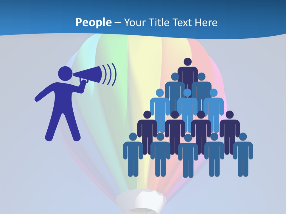 Air Sky Basket PowerPoint Template