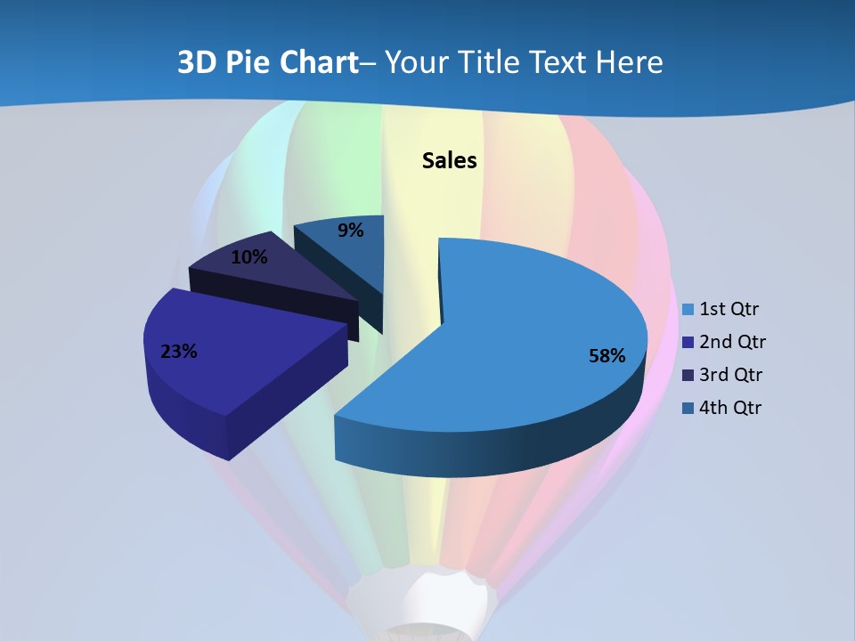 Air Sky Basket PowerPoint Template