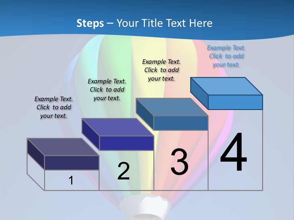 Air Sky Basket PowerPoint Template
