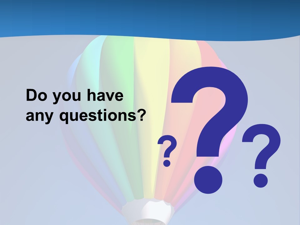 Air Sky Basket PowerPoint Template