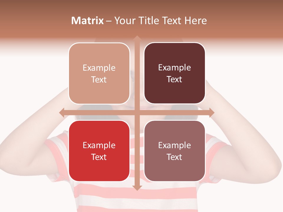 Diet Girl Food PowerPoint Template