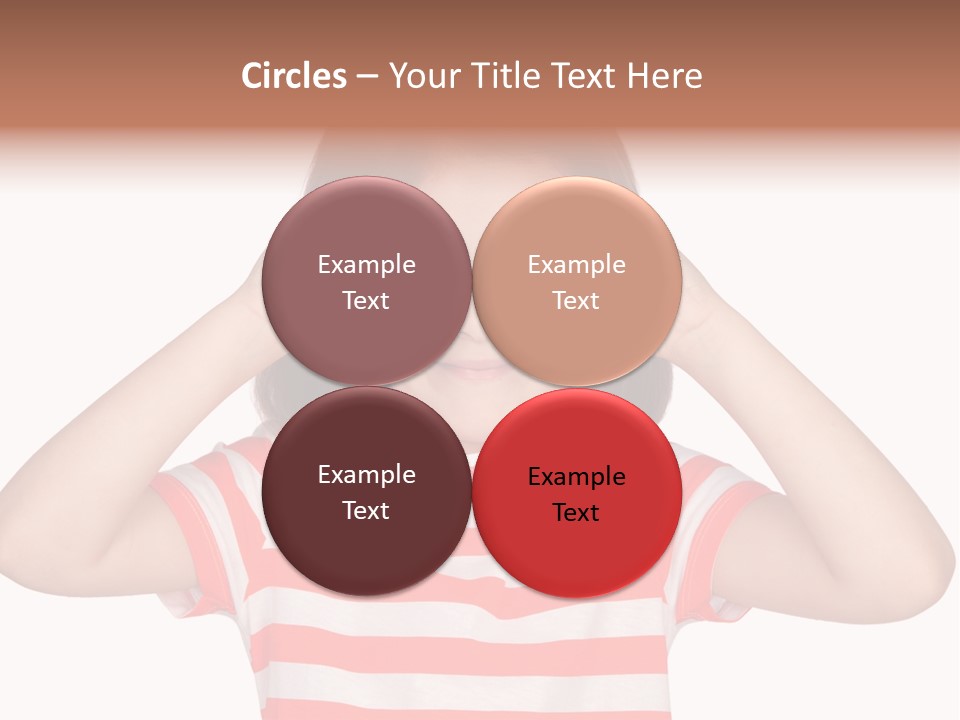 Diet Girl Food PowerPoint Template