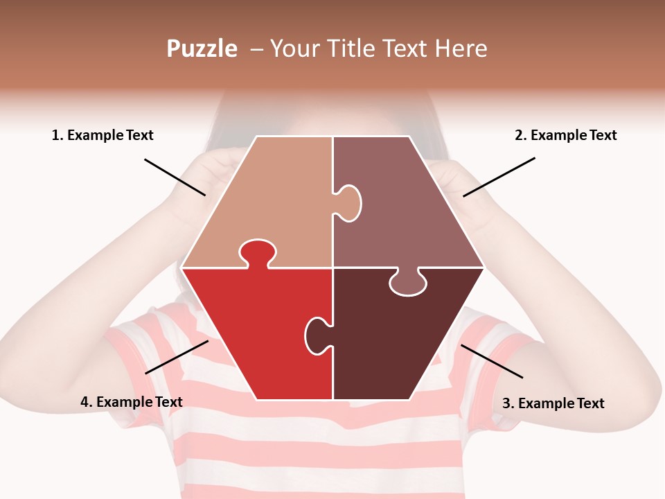 Diet Girl Food PowerPoint Template