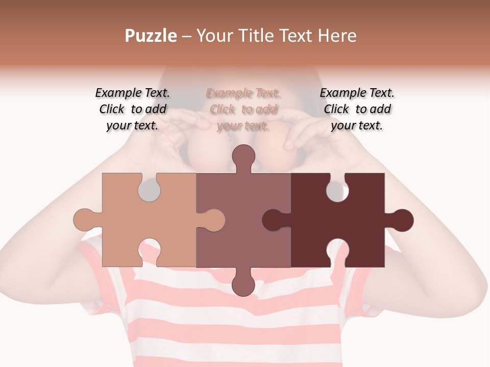 Diet Girl Food PowerPoint Template