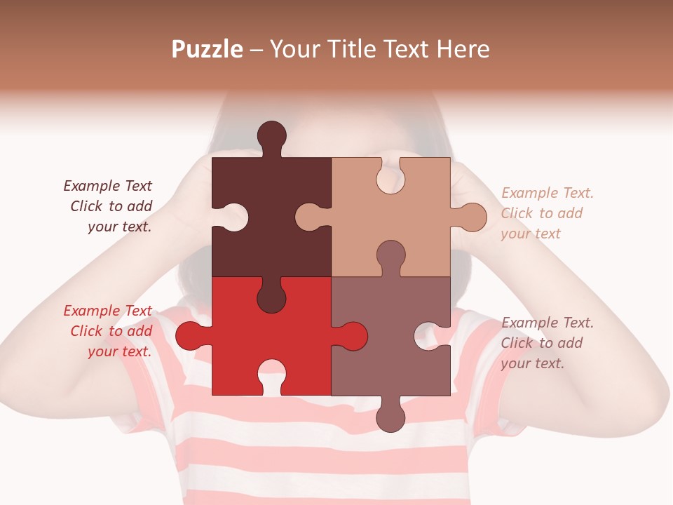 Diet Girl Food PowerPoint Template