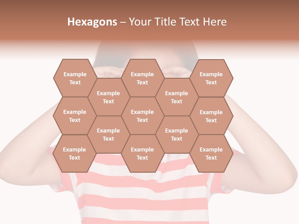 Diet Girl Food PowerPoint Template