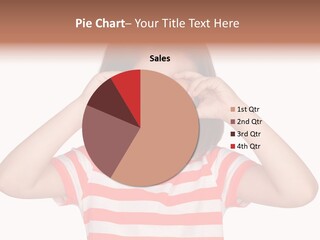 Diet Girl Food PowerPoint Template