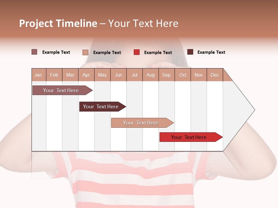 Diet Girl Food PowerPoint Template