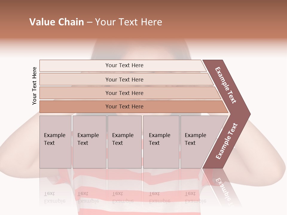 Diet Girl Food PowerPoint Template