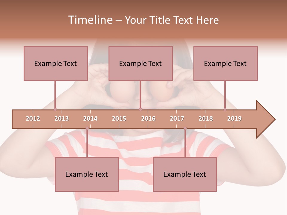 Diet Girl Food PowerPoint Template