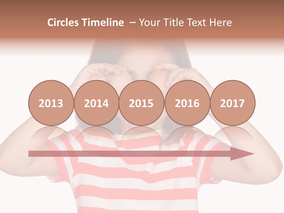 Diet Girl Food PowerPoint Template