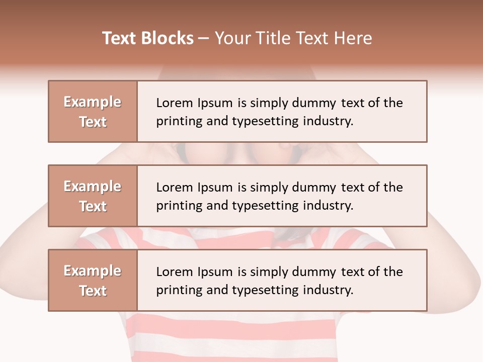 Diet Girl Food PowerPoint Template